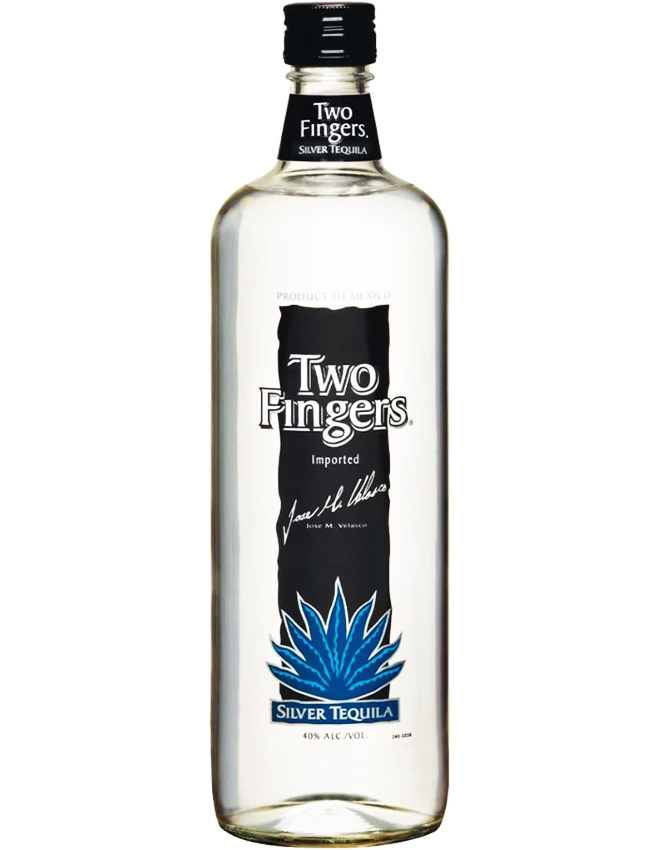 Two Fingers Silver Tequila