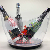 Xô Ướp Rượu Bia Hình Chiếc Thuyền Có Đèn Led