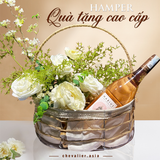 Giỏ Quà Tặng Cao Cấp Rượu Vang "Phong Cách Châu Âu"