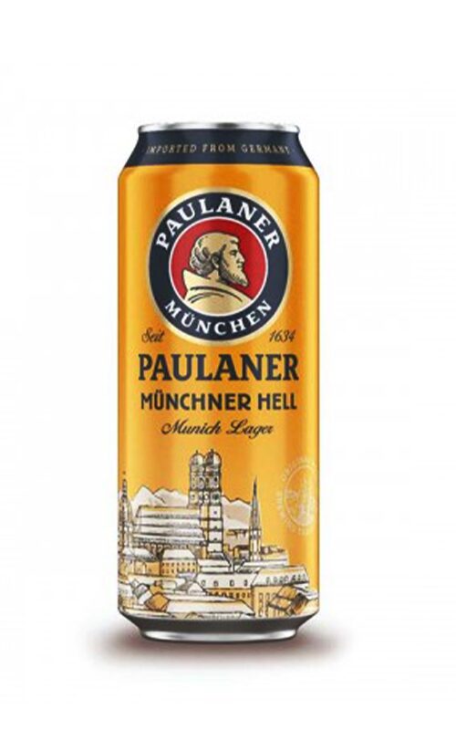 Bia Paulaner Münchner Hell 500ml - Lon lẻ