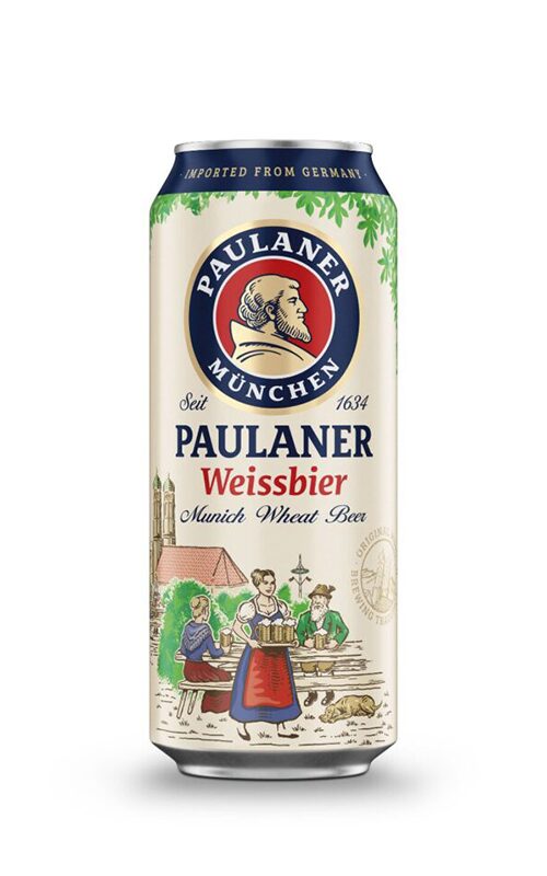 Bia Paulaner Weissbier 500ml - Lon lẻ
