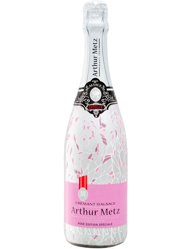 Rượu Vang Sủi Tăm Arthur Metz Cremant D’Alsace Limited Edition Rose