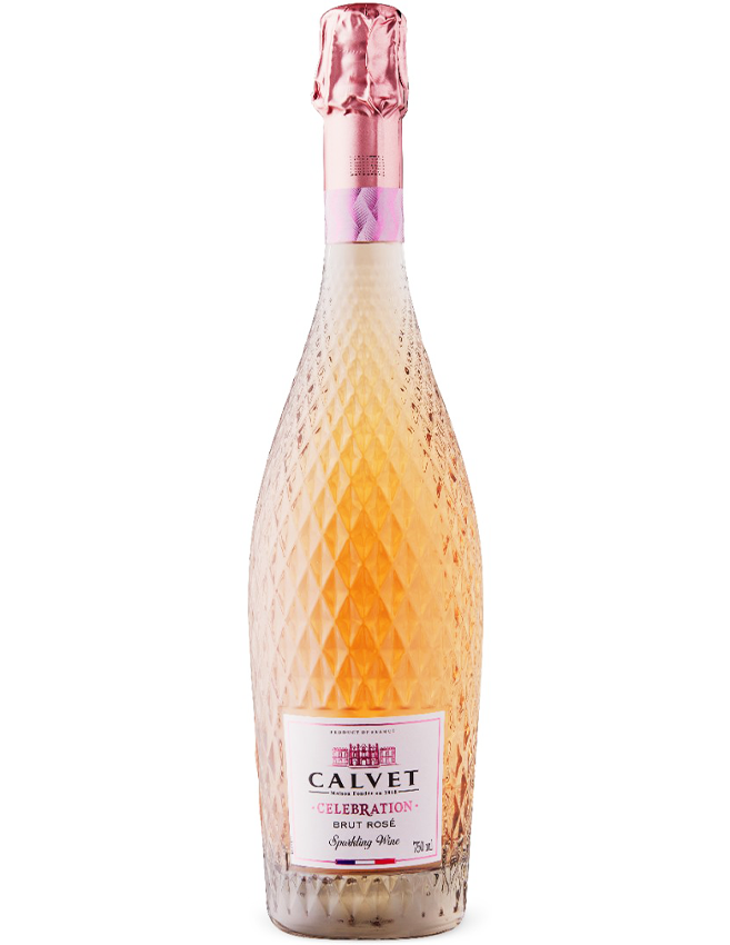 Rượu Vang Sủi Tăm Calvet Celebration Sparkling Rose