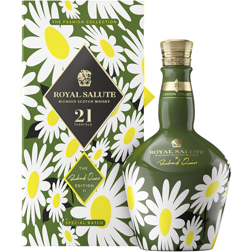 Chivas Royal Salute 21 Richard Quinn Limited Edition II (Daisy Label)