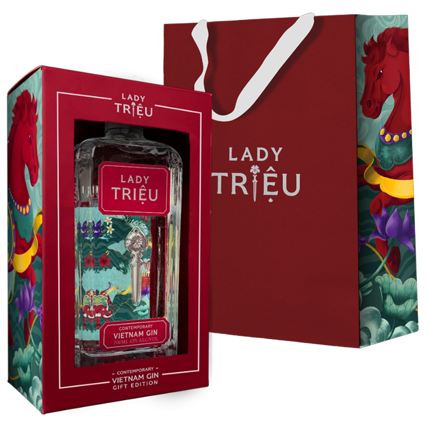 Lady Triệu – Contemporary Vietnam Gin - Quà xuân Bính Ngọ F26/GB