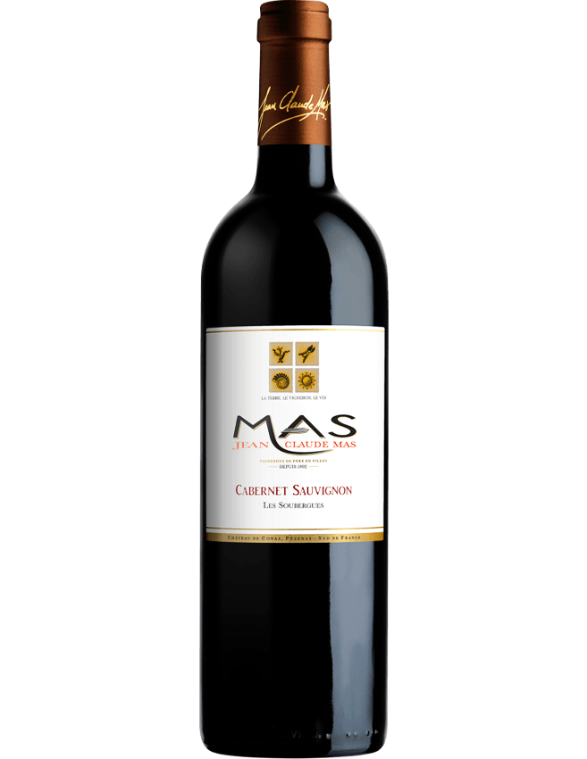 Rượu Vang Đỏ Jean Claude Mas Cabernet Sauvignon Les Soubergues