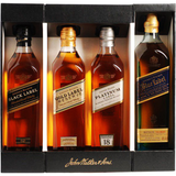 Johnnie Walker Multi Collection (Black, Gold, Platinum, Blue)