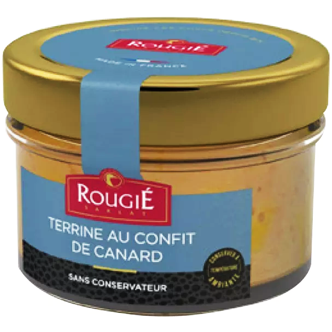 Pate thịt vịt – Rougié – Terrine Au Confit De Canard 180g