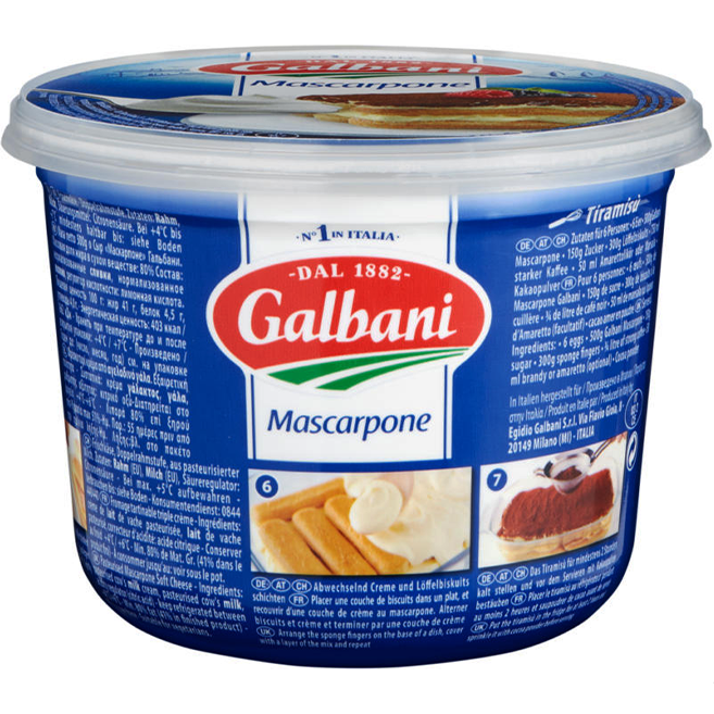 Phô Mai – Galbani – Mascarpone 500g | Chevalier – CHEVALIER