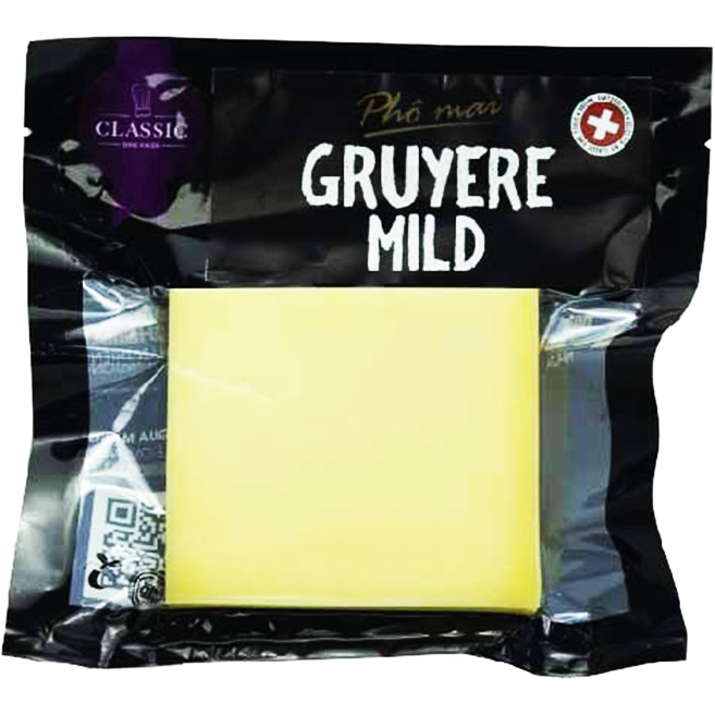 Phô Mai Gruyere Mild Block (100g)