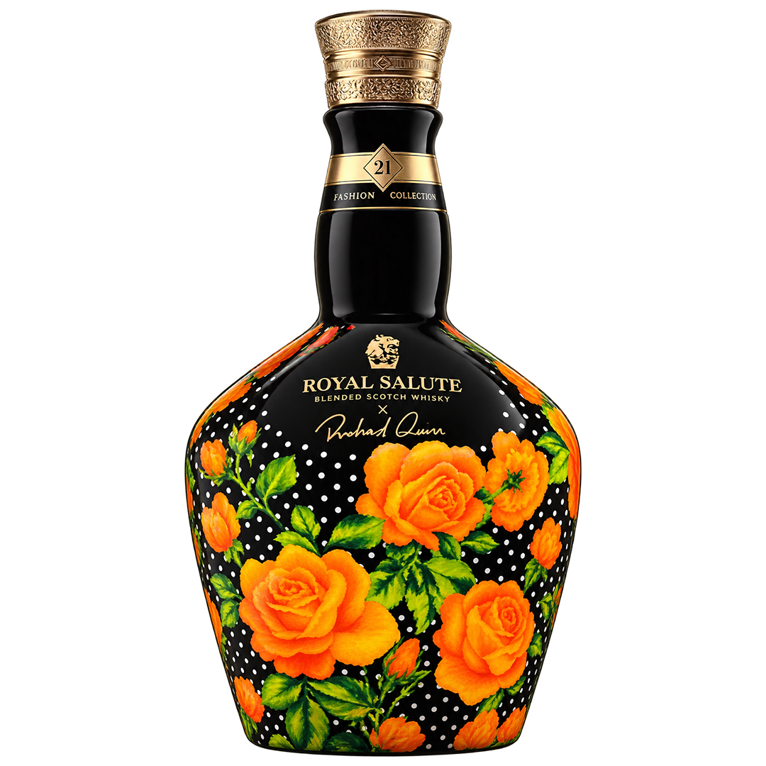 Chivas Royal Salute 21 Richard Quinn Black Limited Edition