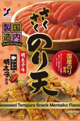 Snack Rong Biển Chiên Giòn Vị Trứng Cá Mentaiko Yamayoshi – Hương Vị Izakaya Chuẩn Nhật