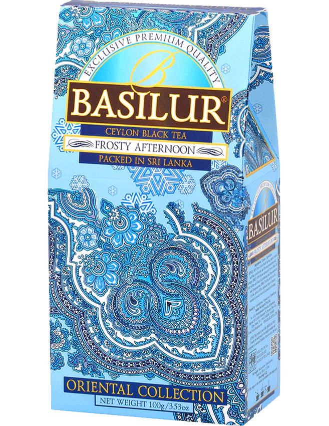 Trà Basilur - Bộ Sưu Tập Phương Đông - Chiều Đông Lạnh Giá 100g (Hộp Giấy)