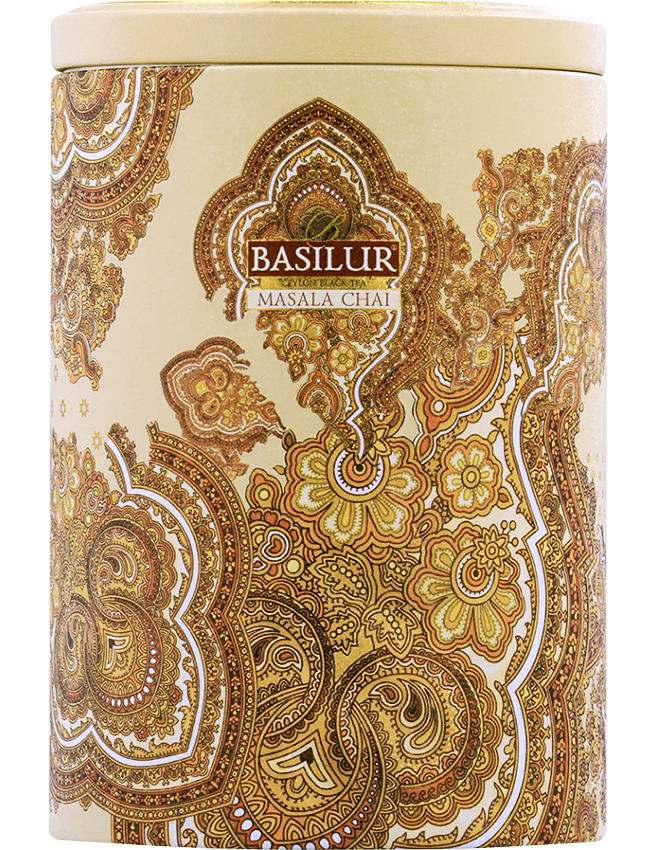 Trà Basilur - Bộ Sưu Tập Phương Đông - Trà Masala Chai 100g (Hộp Thiếc)