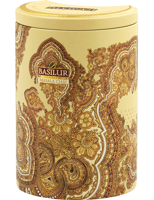 Trà Basilur - Bộ Sưu Tập Phương Đông - Trà Masala Chai 100g (Hộp Thiếc)