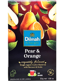 Trà Đen Hương Lê & Vị Cam Dilmah Fun Tea Pear & Orange Tea Bags 30g