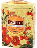 Trà Đen Ceylon Basilur Cao Cấp Vị Dâu Rừng Và Nụ Tầm Xuân – 100g (Hộp Thiếc)