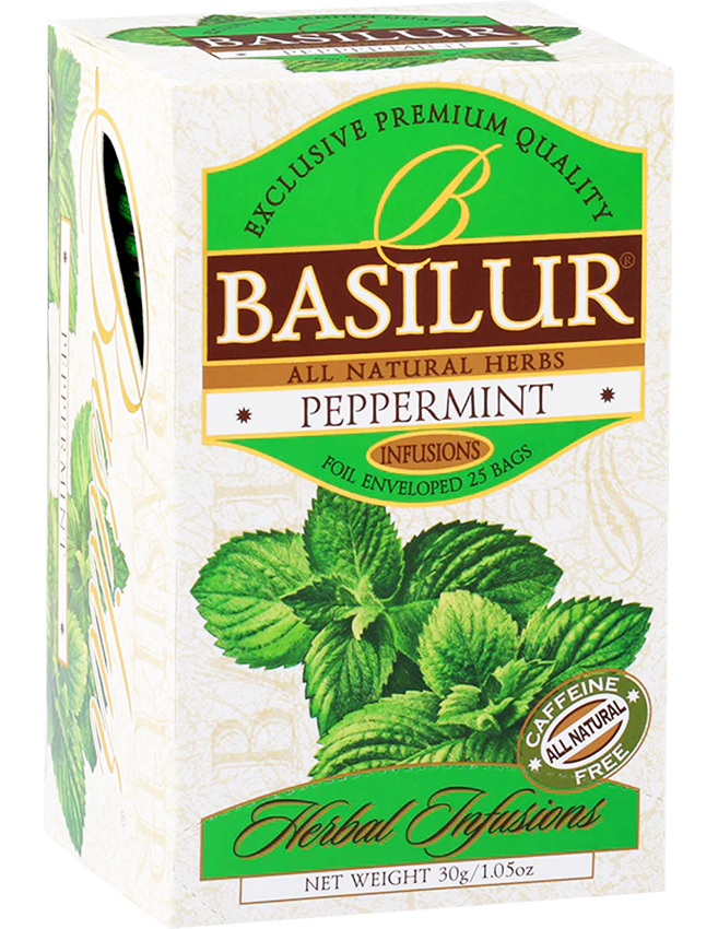 Trà Thảo Mộc Basilur Vị Bạc Hà – Túi Lọc 50g