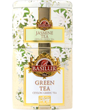 Trà Xanh Ceylon Basilur Ướp Hoa Nhài 100g (Hộp Thiếc)