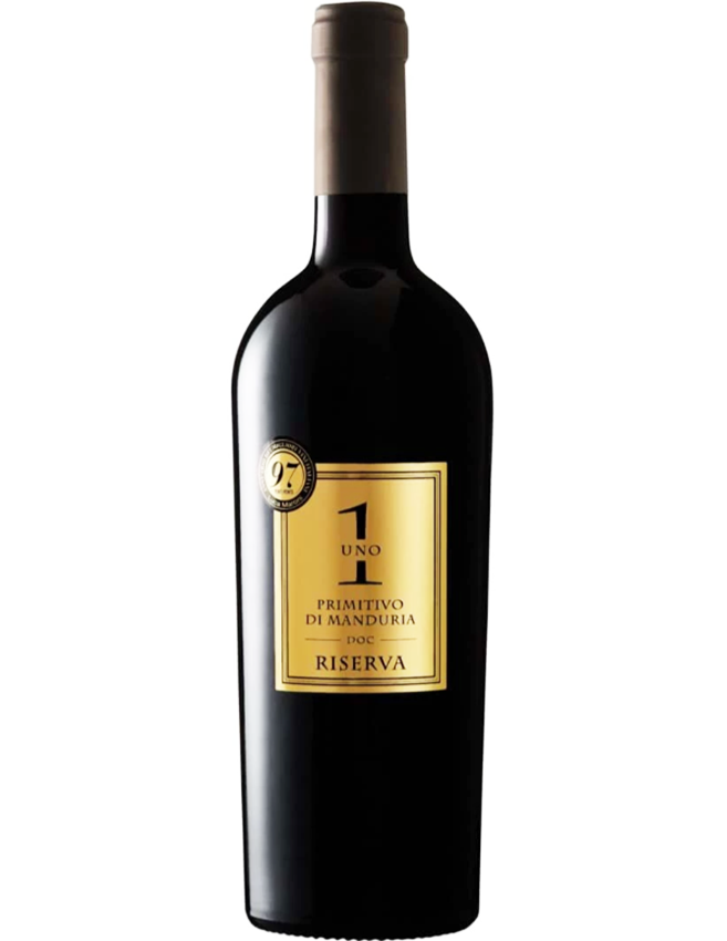 Rượu Vang Đỏ Uno 1 Primitivo di Manduria Riserva