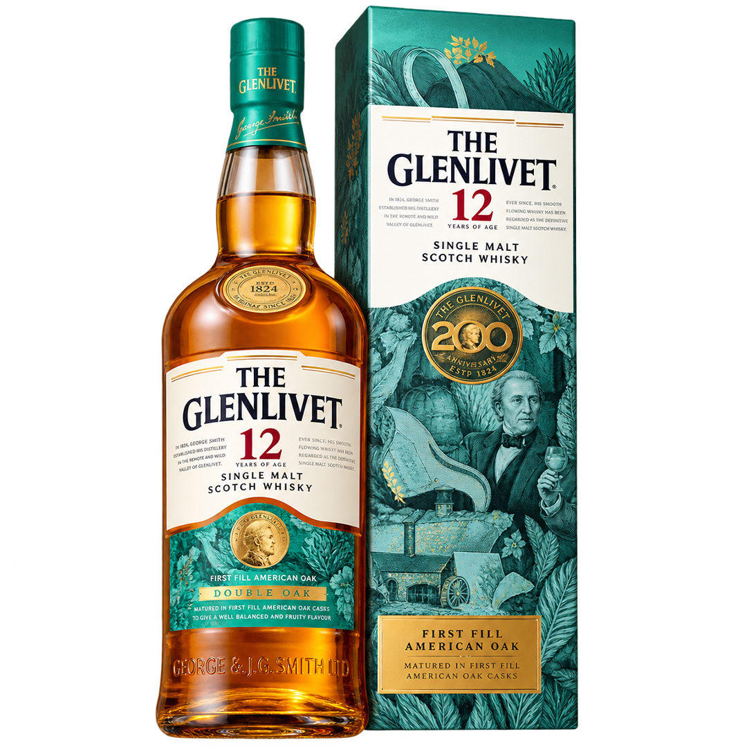Glenlivet 12 Years Old 200 Years Anniversary Edition