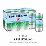 NATURAL MINERAL – SAN PELLEGRINO – NƯỚC GIẢI KHÁT THIÊN NHIÊN CÓ GAS 330ML