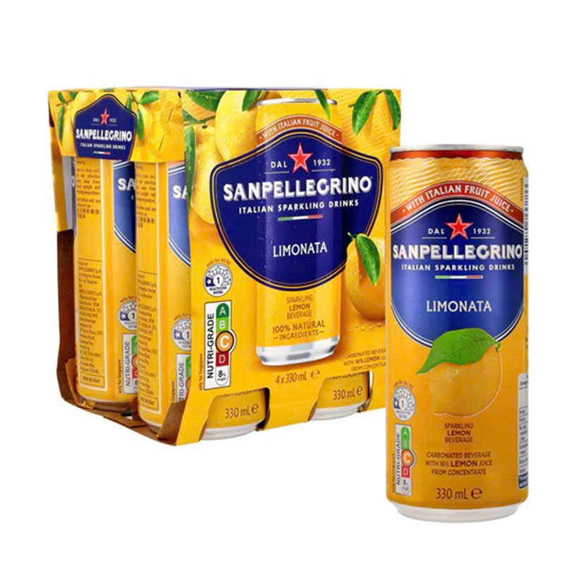 ARANCIATA – SAN PELLEGRINO – NƯỚC GIẢI KHÁT VỊ CAM CÓ GA 330ML